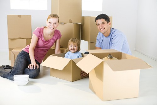 Furniture removal team handling a move in Waterloo with careful loading