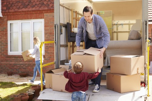 Local man with van service supporting a move in Waterloo