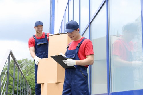 Local Waterloo moving truck ready for residential and business moves