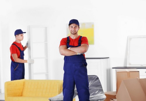 Waterloo Movers team preparing a residential relocation with care
