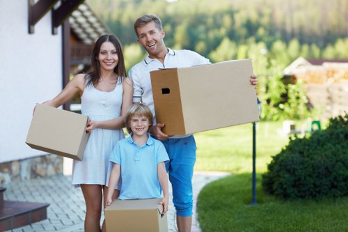 Packing and loading furniture for a Waterloo household move