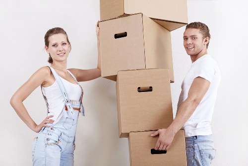 Local packing and boxes supplies prepared for a Waterloo relocation