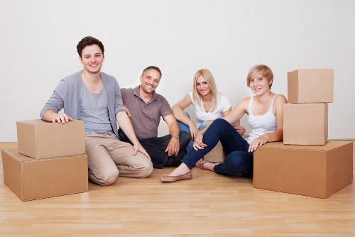 Waste disposal and removal compliance during a moving job